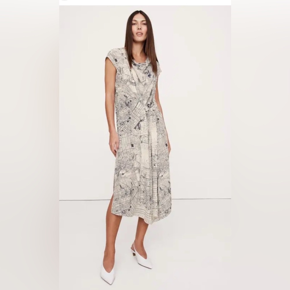 Banana Republic Map Dress
